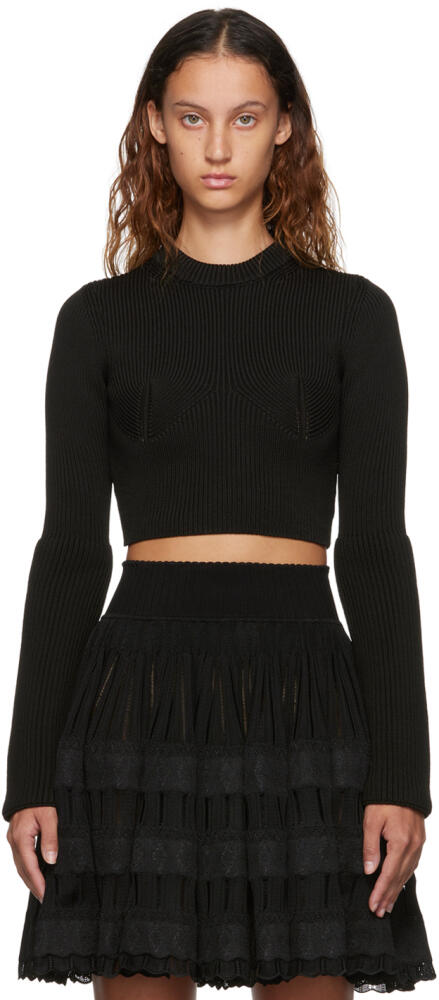 ALAÏA Black Detroit Sweater Cover