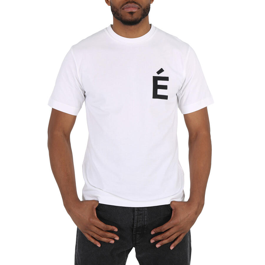 Etudes White Wonder Patch Cotton Jersey T-Shirt Cover