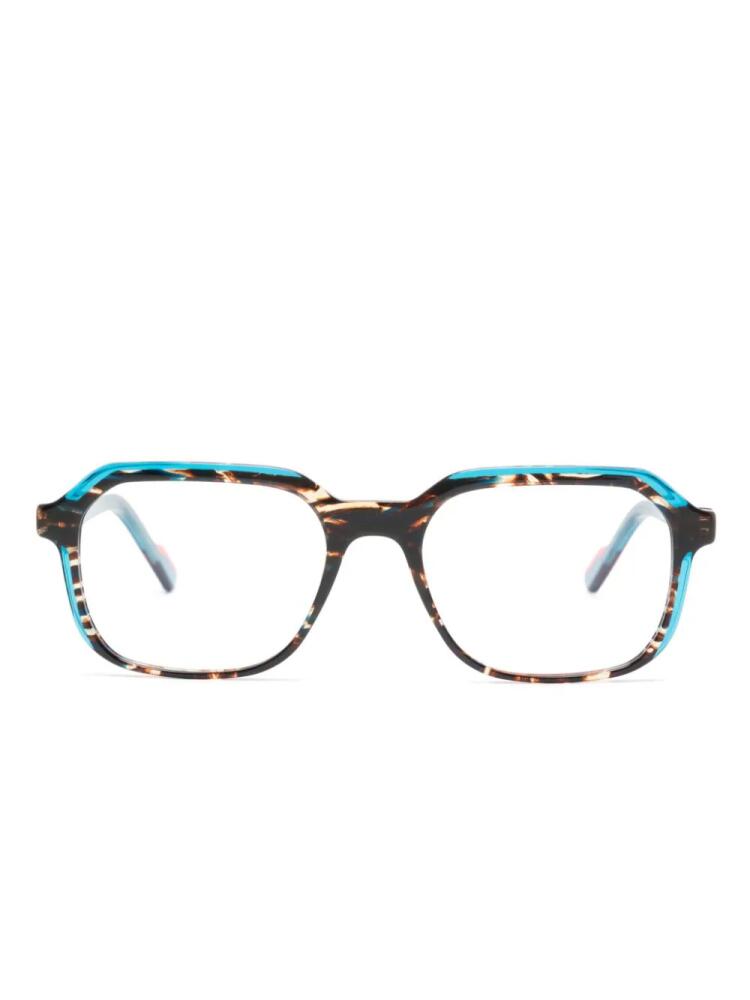 Face À Face Echoes 2 square-frame glasses - Brown Cover