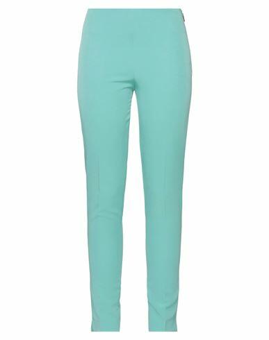 Relish Woman Pants Light green Polyester, Elastane Cover