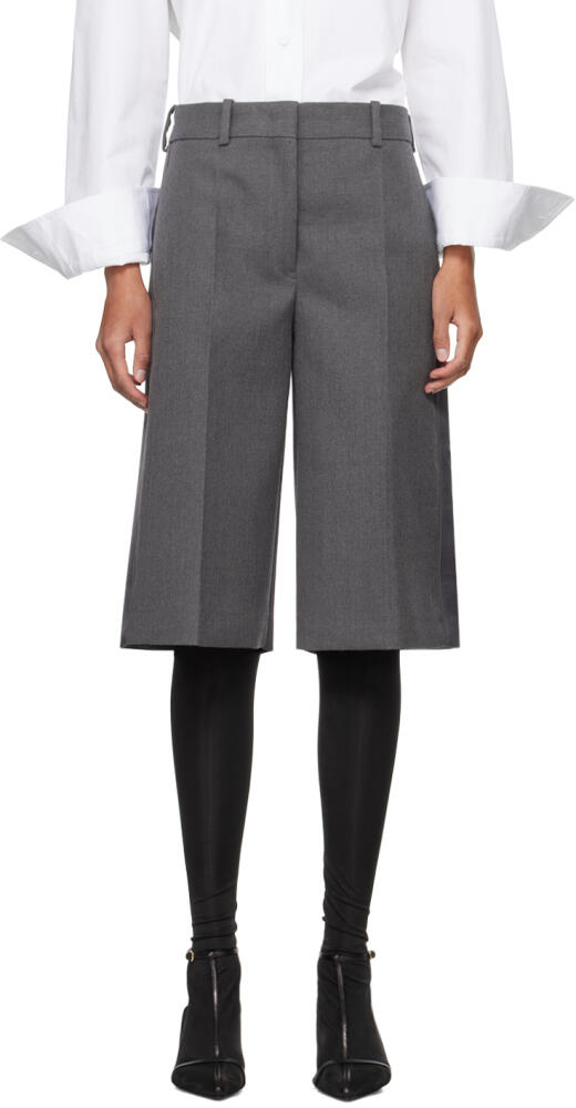 Jil Sander Gray Layered Shorts Cover