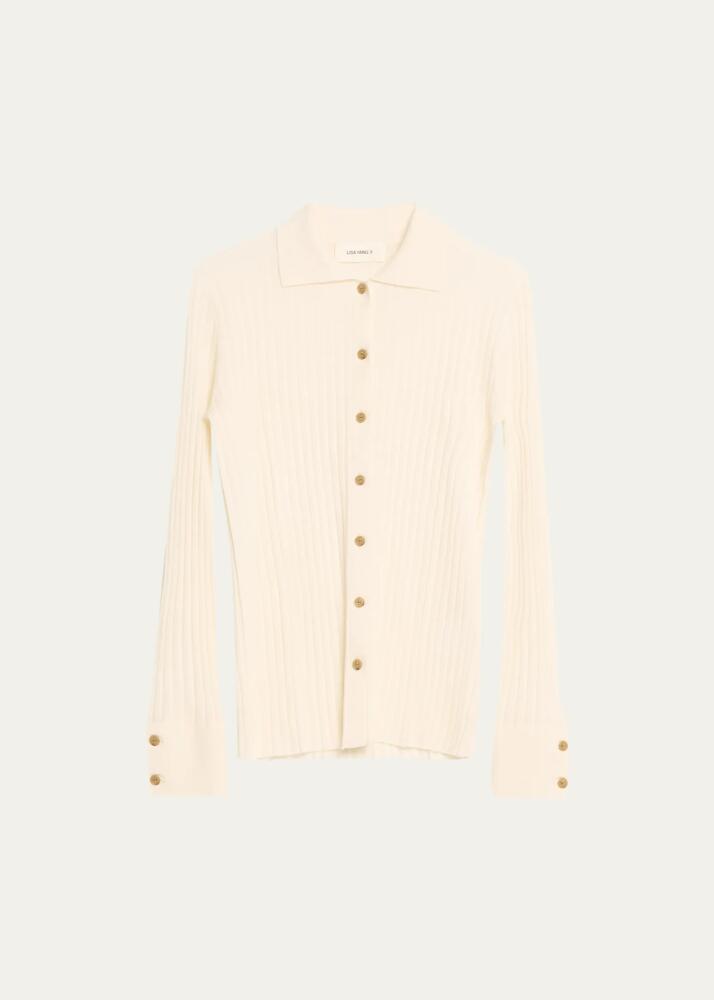 Lisa Yang Aria Cashmere Cardigan Shirt Cover