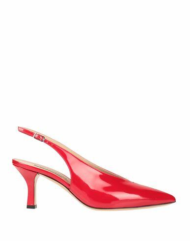 Casadei Woman Pumps Red Soft Leather Cover