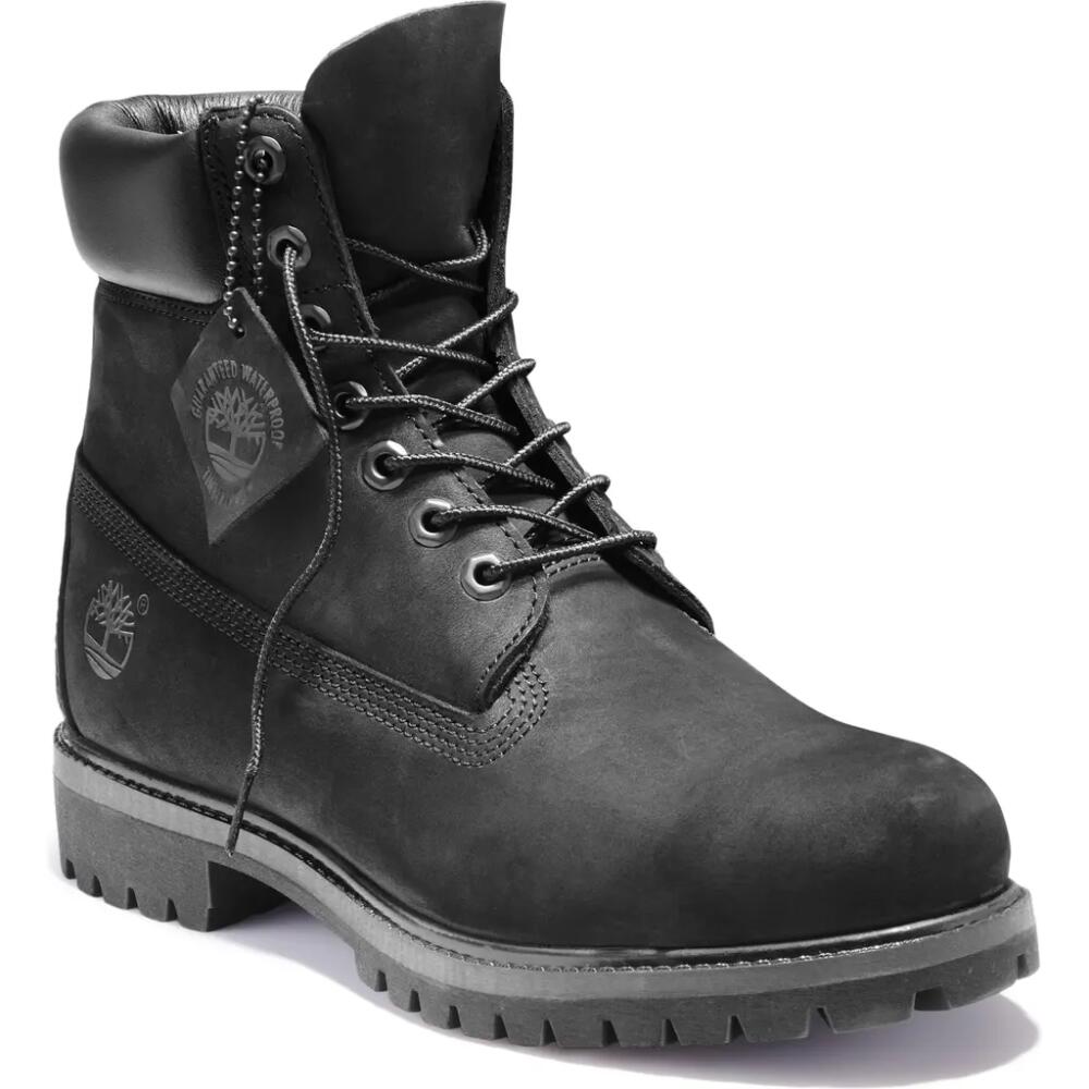 Timberland 6-Inch Premium Waterproof Boot in Black/Black Cover