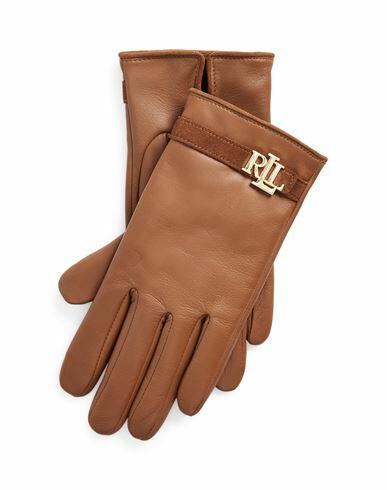 Lauren Ralph Lauren Woman Gloves Tan Sheepskin Cover