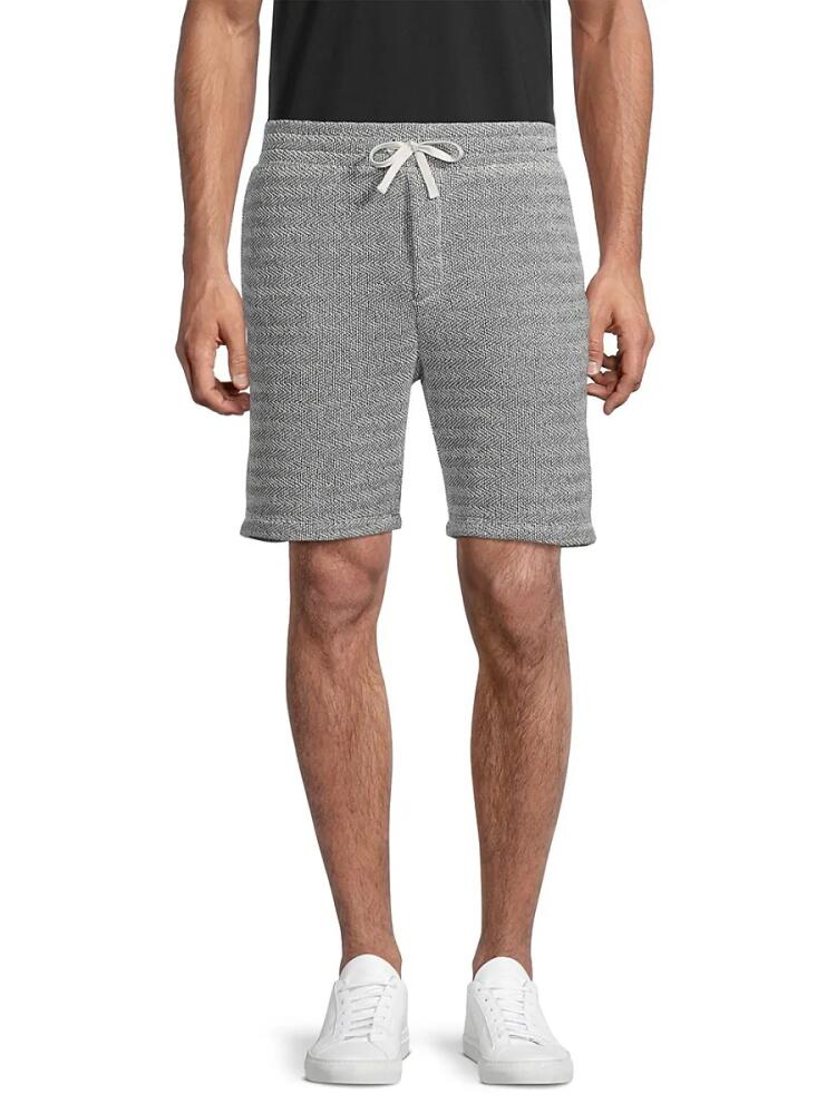 Vince Men's Loose Knit Pull-On Shorts - Grey Cover