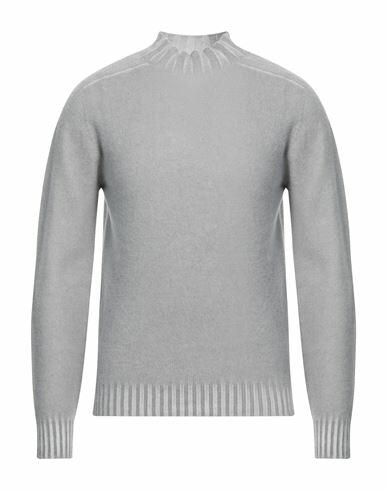 Arovescio Man Turtleneck Light grey Merino Wool, Cashmere Cover