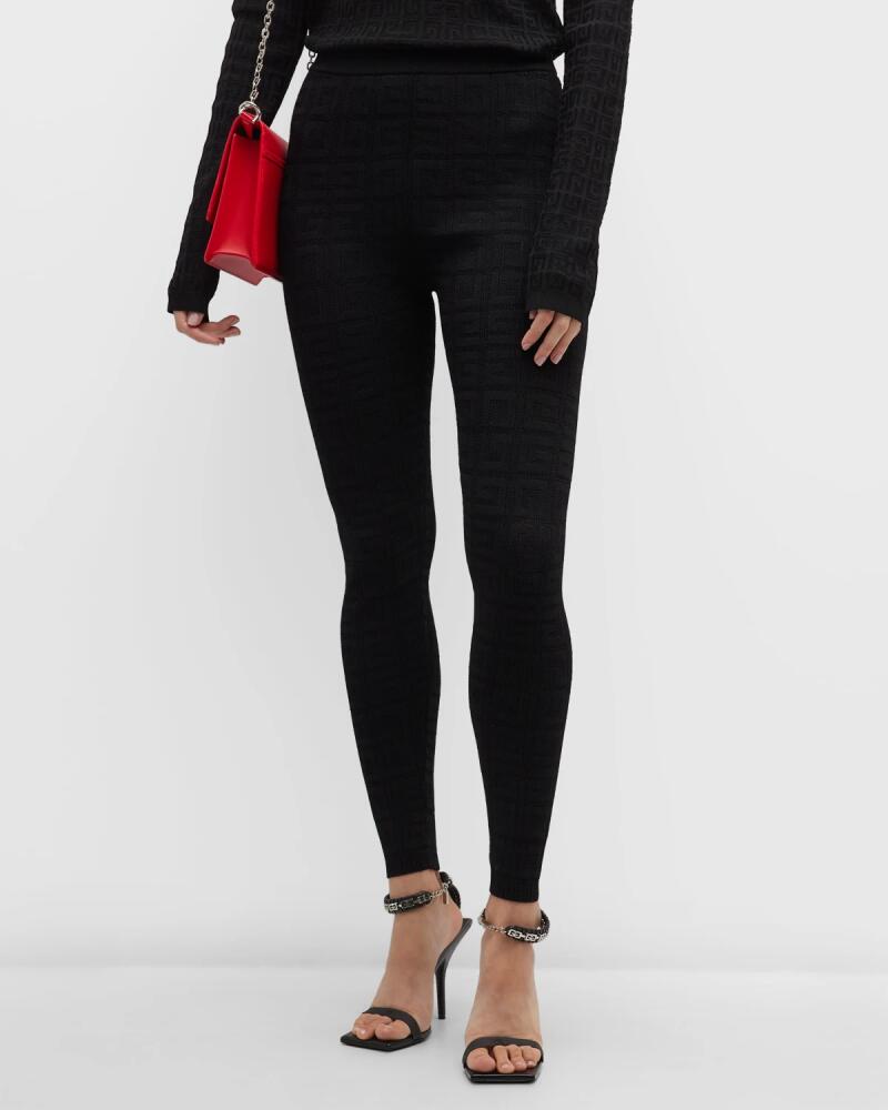 Givenchy 4G Pointelle Knit Leggings Cover