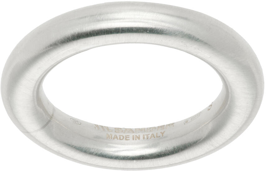 Jil Sander Silver Classic Ring Cover