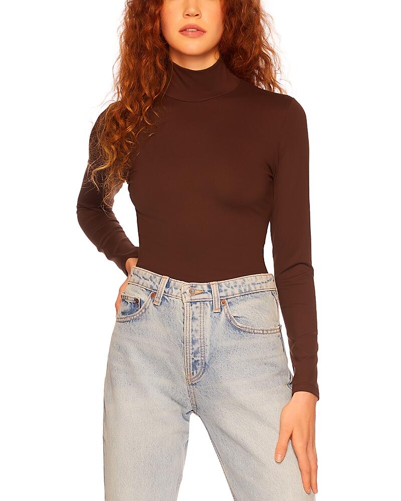 Susana Monaco Fitted Turtleneck Tee Cover