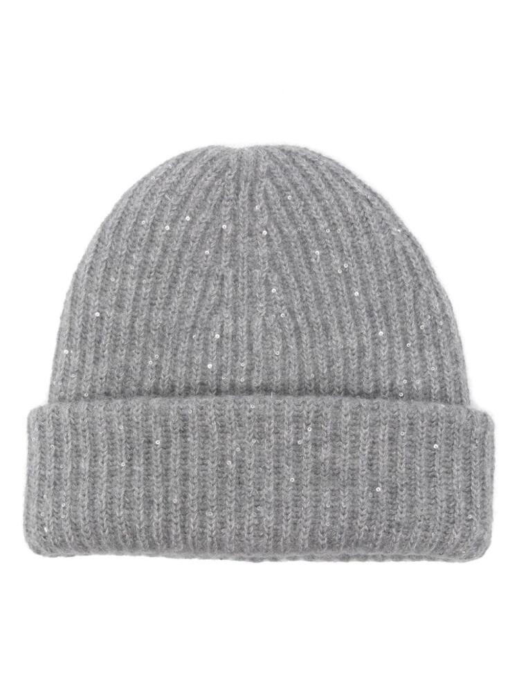 Fabiana Filippi sequin-embellished beanie - Grey Cover