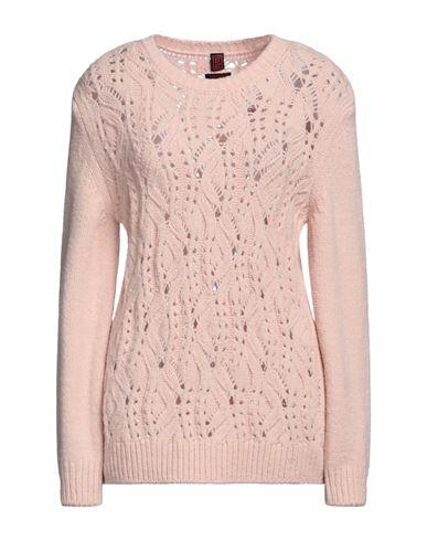 Stefanel Woman Sweater Light pink Merino Wool, Acrylic, Elastane Cover