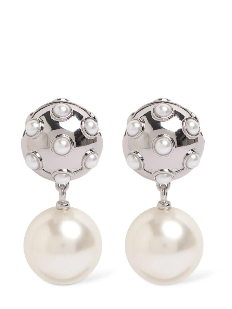 MARC JACOBS Dot Faux Pearl Drop Earrings Cover