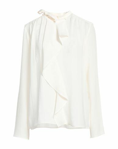 Isabel Marant Woman Shirt Ivory Triacetate, Polyester Cover