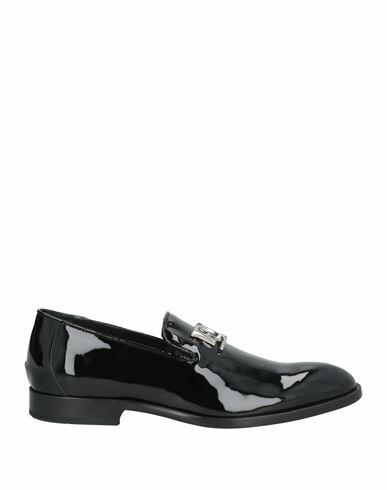 Mich Simon Man Loafers Black Leather Cover