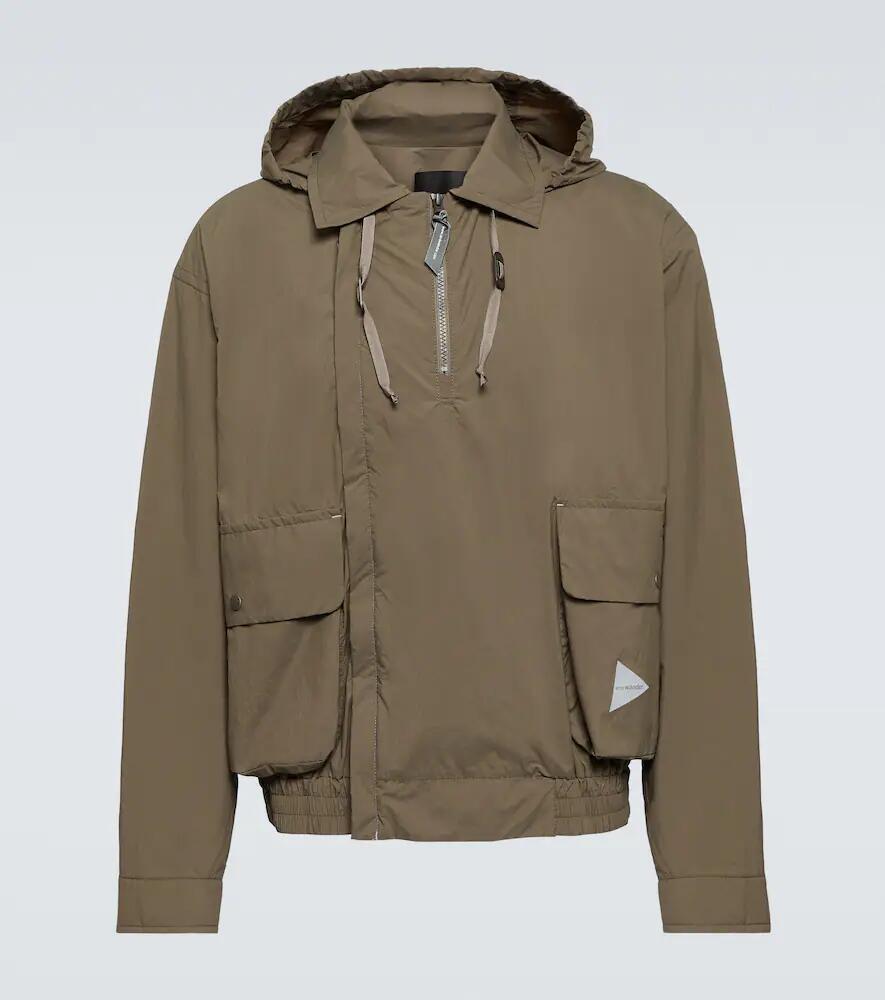 And Wander Technical raincoat Cover