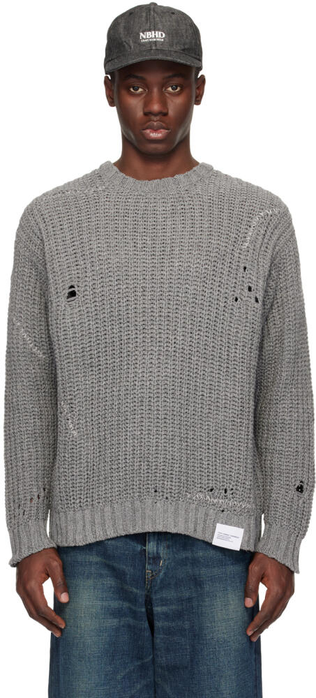 Neighborhood Gray Savage Sweater Cover