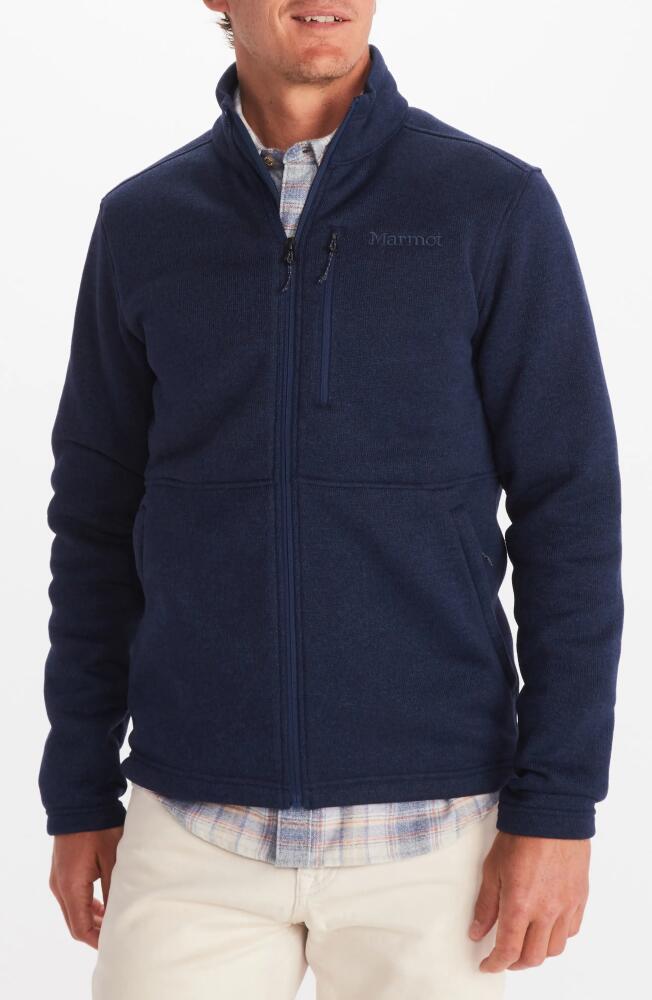 Marmot Drop Line Fleece Jacket
in Arctic Navy Cover