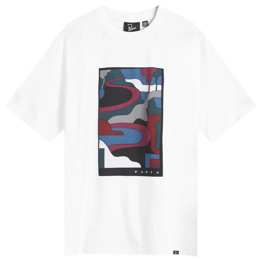 By Parra Men's The Stelvio T-Shirt in White Cover