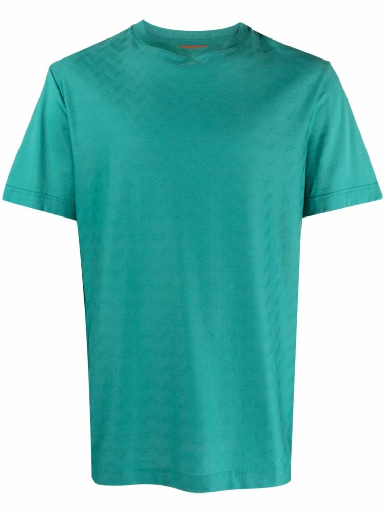 Missoni zigzag-jacquard T-shirt - Green Cover