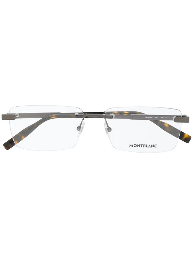 Montblanc rimless eyeglasses - Black Cover