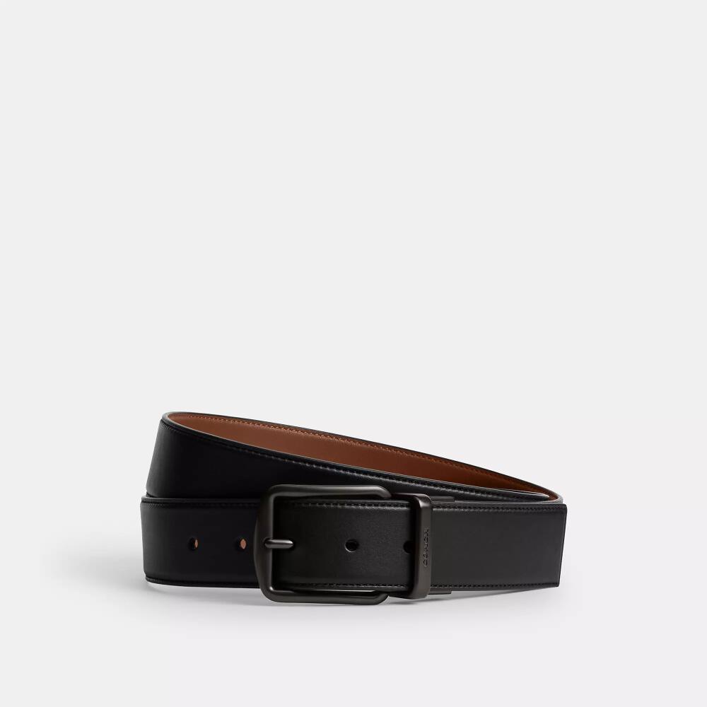 Coach Harness Buckle Cut To Size Reversible Belt, 38mm Cover