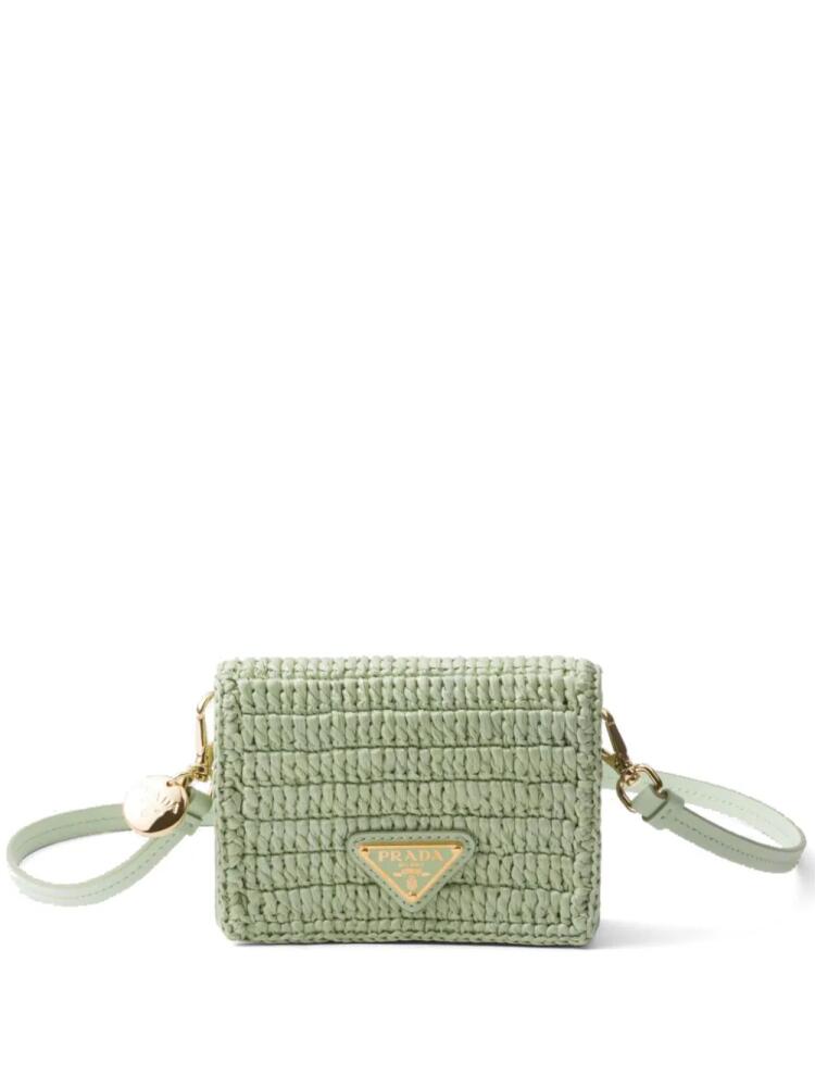 Prada crochet card holder - Green Cover