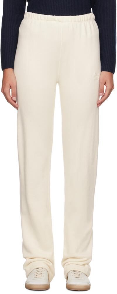 ÉTERNE Off-White Straight Leg Lounge Pants Cover