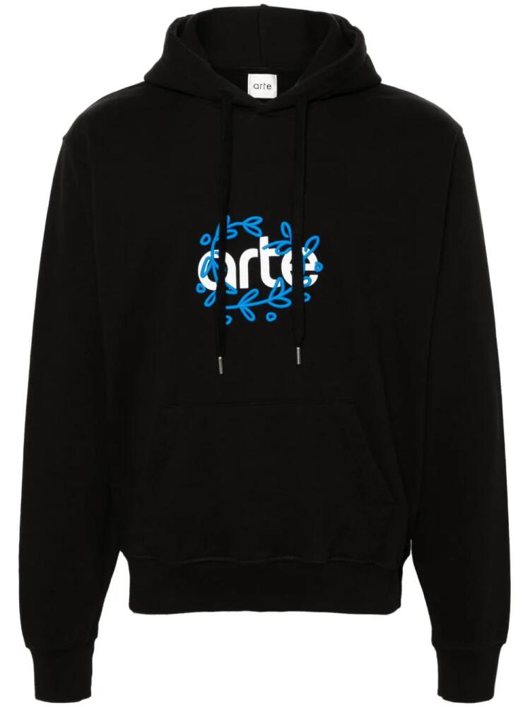 ARTE Hank cotton hoodie - Black Cover