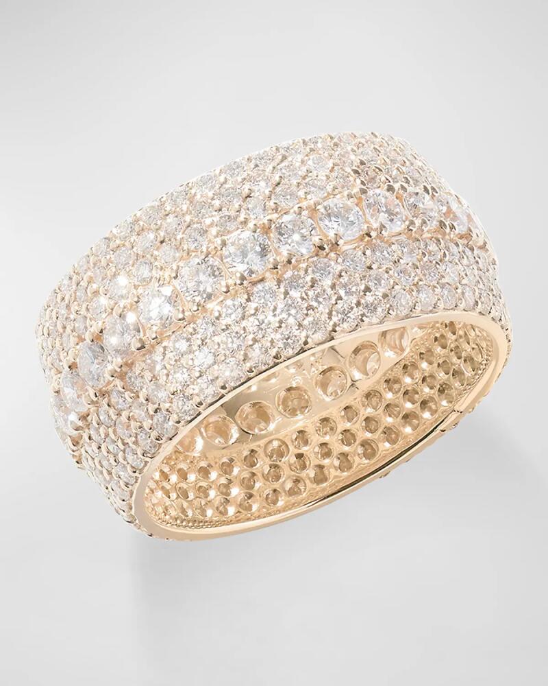 LANA Curved Mega Flawless Diamond Cigar Ring, Size 8 Cover