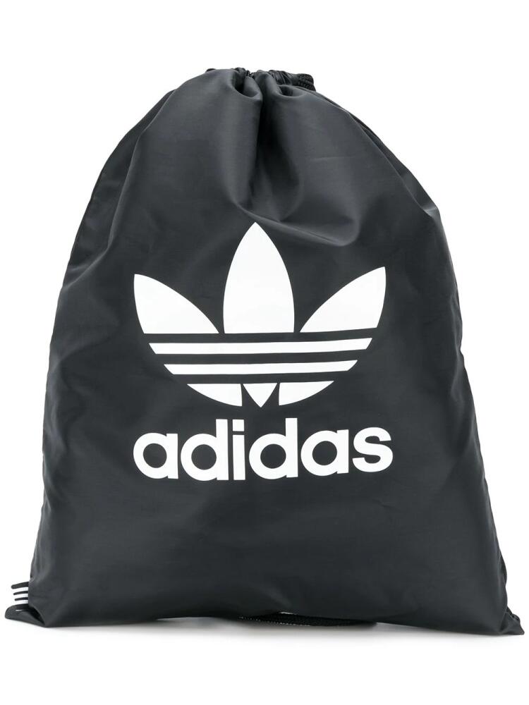 adidas Adidas Originals Trefoil drawstring backpack - Black Cover