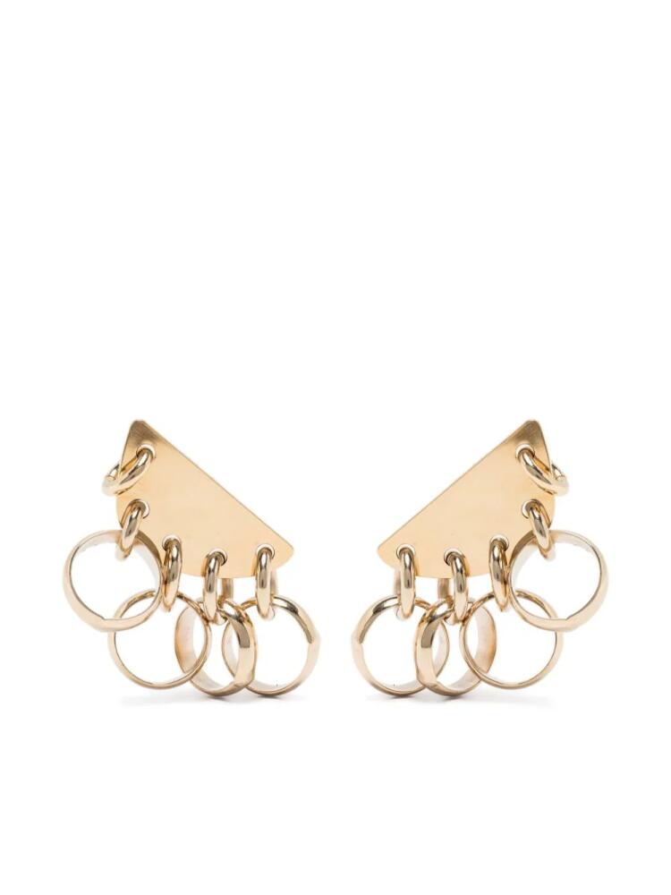 ISABEL MARANT About a Girl clip-on earrings - Gold Cover