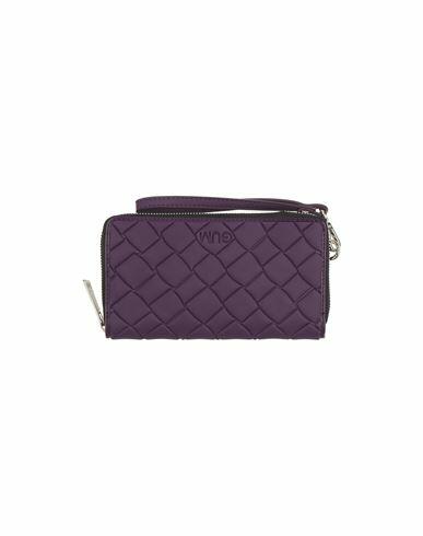 Gum Design Woman Wallet Purple Recycled PVC Cover