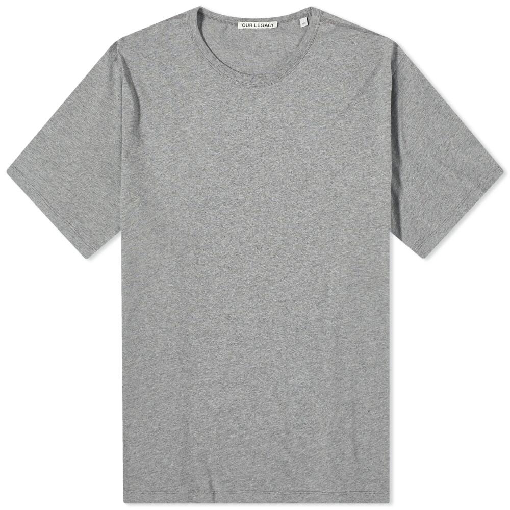 Our Legacy Men's Box T-Shirt in Grey Cover