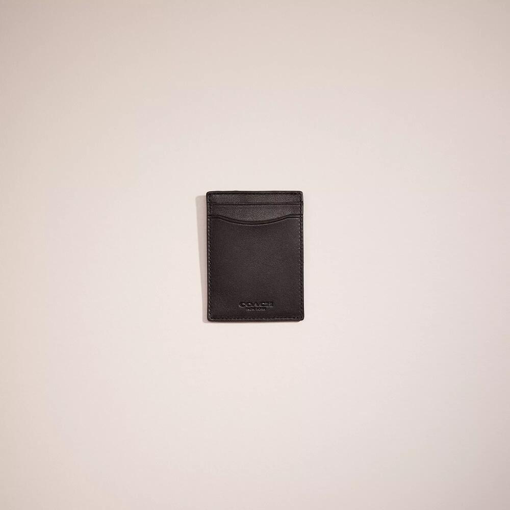 Coach Restored Money Clip Card Case Cover