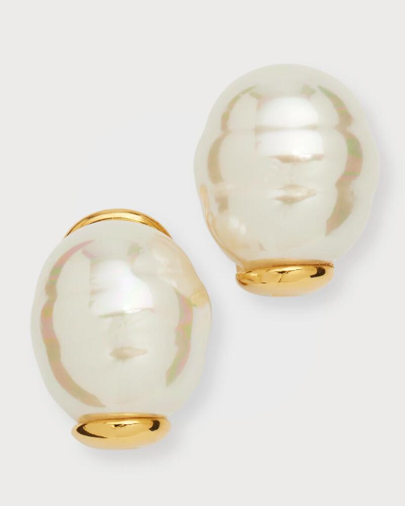 Majorica Agora Pearl Omega Earrings Cover