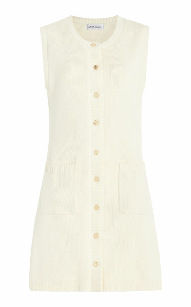 Anna Quan - Chloe Cotton Dress - White Cover