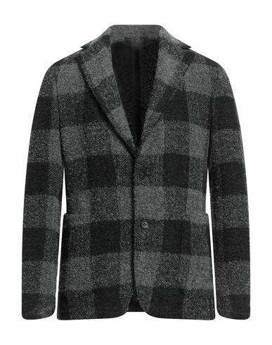 Giampaolo Man Blazer Lead Virgin Wool, Polyester, Textile fibers, Alpaca wool Cover