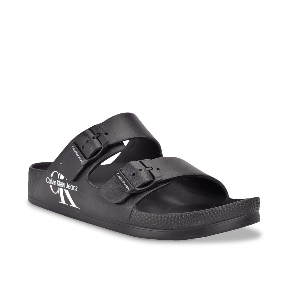 Calvin Klein Zion Slide Sandal | Men's | Black Cover