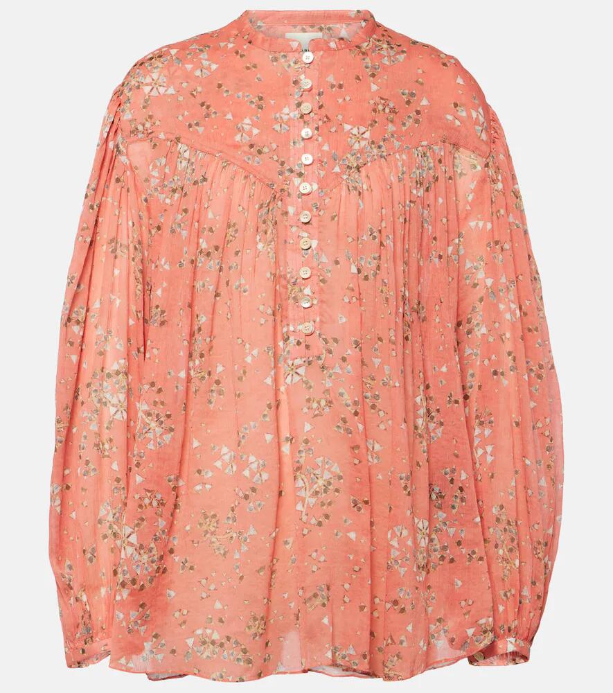 Isabel Marant Kiledia cotton and silk blouse Cover