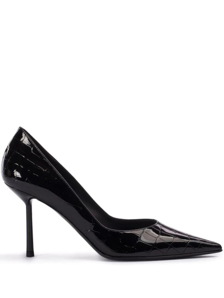 Le Silla Bella 120mm leather pumps - Black Cover