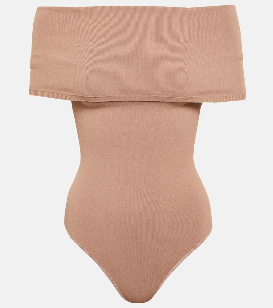 Alaïa Off-the-shoulder bodysuit Cover