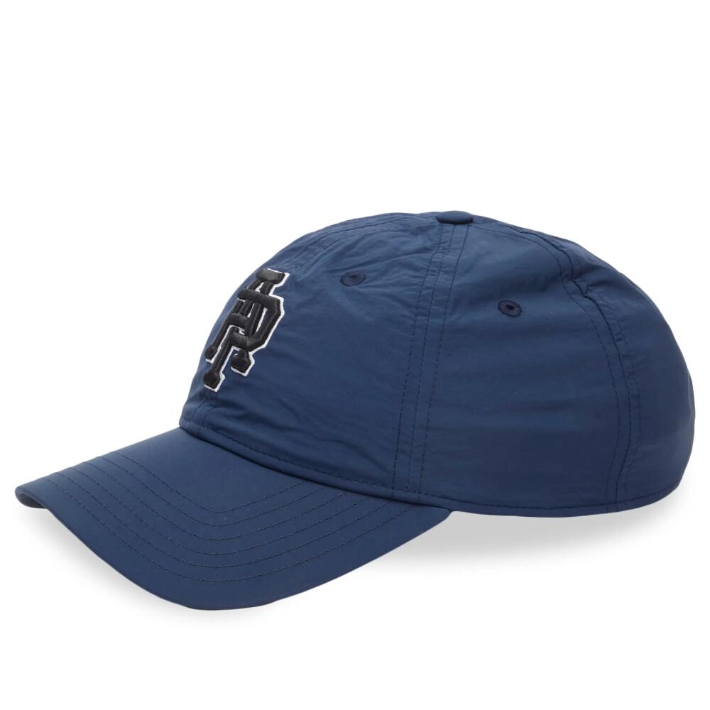 Men's AAPE College Logo Baseball Cap in Navy Cover