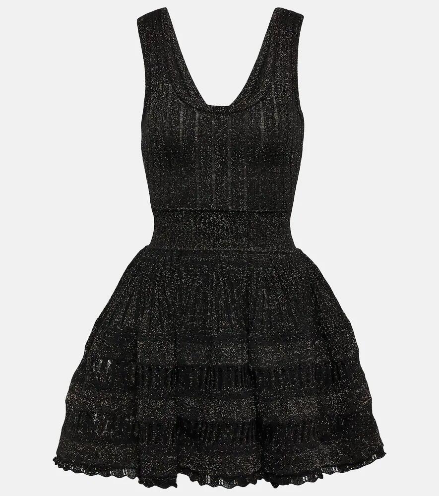 Alaïa Crinoline wool-blend minidress Cover