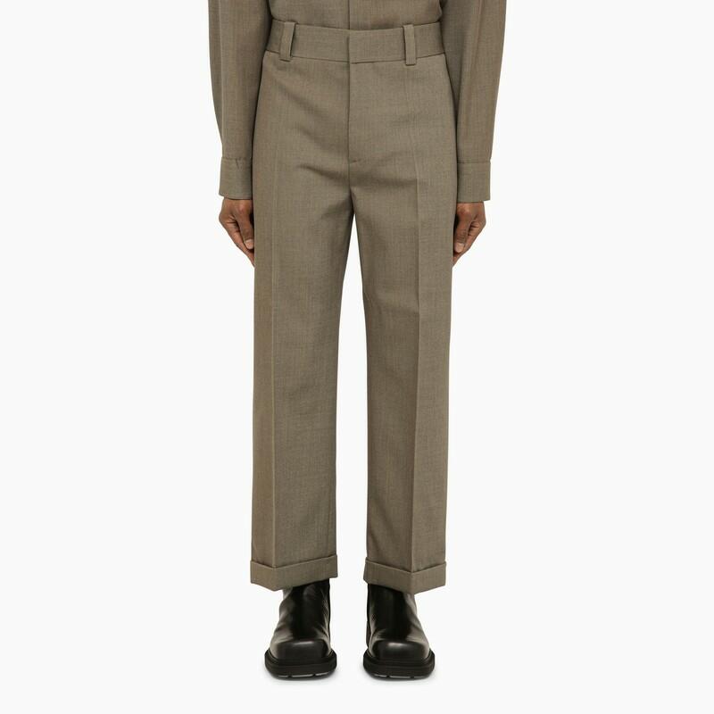 Bottega Veneta Grey wool twill trousers Cover