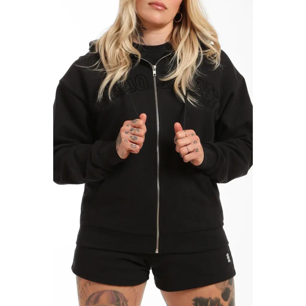 Brooklyn Industries Brooklyn Zip-Up Hoodie in Black Cover