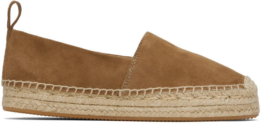 BOSS Brown Embossed Espadrilles Cover