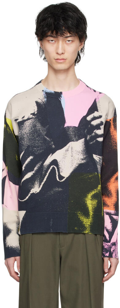 Paul Smith Multicolor Graphic Sweater Cover