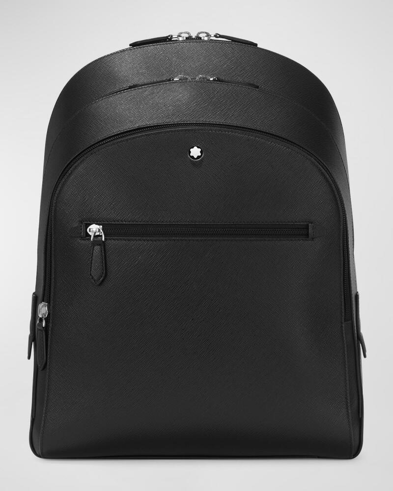 Montblanc Men's Sartorial Leather Backpack Cover