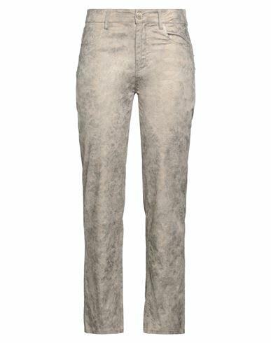 Virna Drò Woman Pants Grey Cotton, Elastane Cover